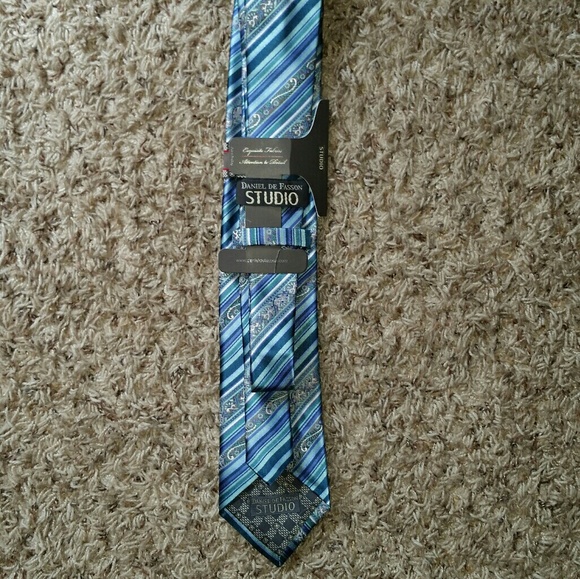 NWT Daniel De Fasson Tie - Picture 2 of 4